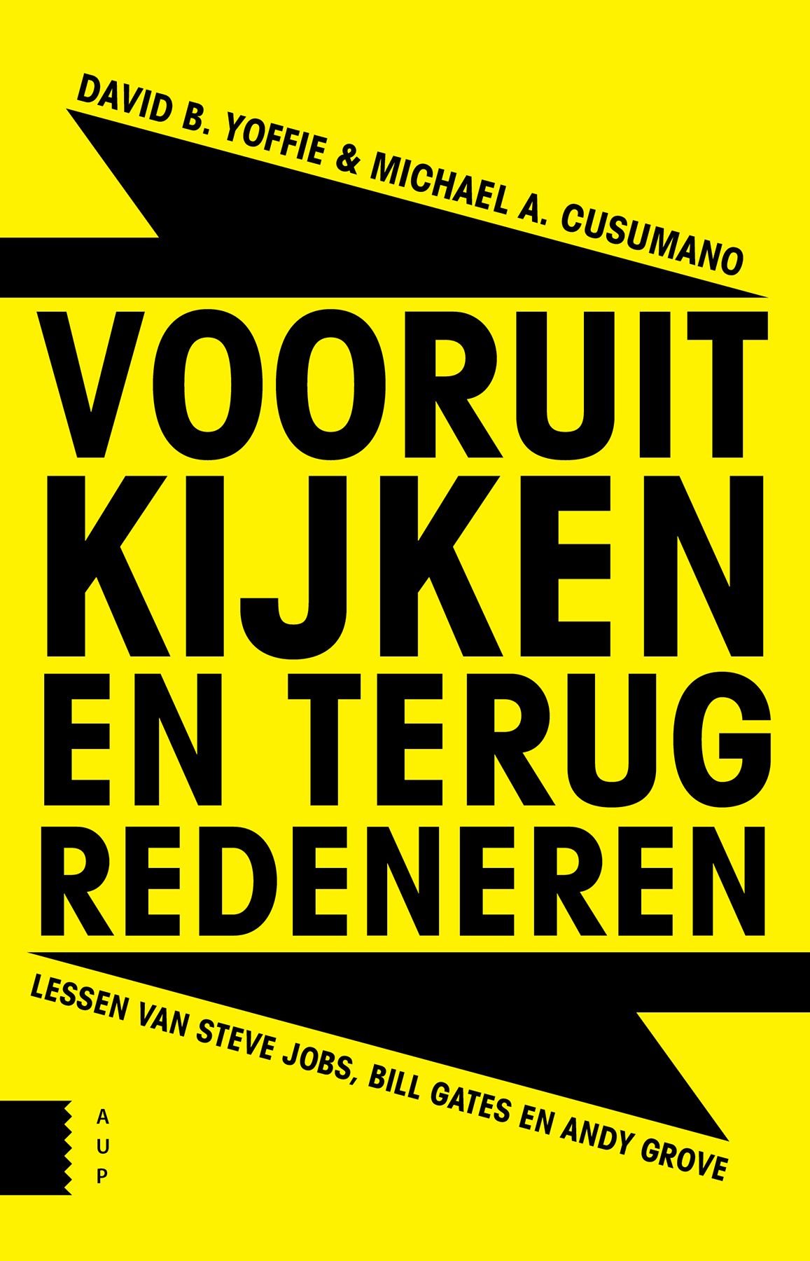 Vooruitkijken en terugredeneren
